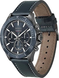  Shop Authentic Hugo Boss Troper Chronograph Blue Dial Blue Leather Strap Watch for Men - 1514056 - Luxxuri