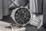  Shop Authentic Hugo Boss Avery Chronograph Black Dial Silver Steel Strap Watch for Men - 1514157 - Luxxuri