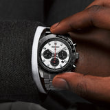  Shop Authentic Seiko Prospex Speedtimer Solar Chronograph Silver Dial Silver Steel Strap Watch for Men - SSC911 - Luxxuri