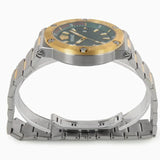  Shop Authentic Versace Greca Logo Diver Quartz Green Dial Two Tone Steel Strap Watch for Men - VE8G00524 - Luxxuri