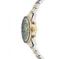  Shop Authentic Versace Greca Dome Chronograph Green Dial Two Tone Steel Strap Watch for Men - VE6K00423 - Luxxuri