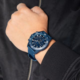  Shop Authentic Hugo Boss Admiral Chronograph Blue Dial Blue Nylon Strap Watch for Men - 1513919 - Luxxuri