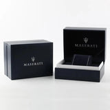 Maserati SFIDA Skeleton Automatic Blue Dial Silver Steel Strap Watch for Men - R8823140011