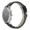  Shop Authentic Hugo Boss Integrity Chronograph Black Dial Black Leather Strap Watch for Men - 1513777 - Luxxuri