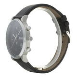  Shop Authentic Hugo Boss Integrity Chronograph Black Dial Black Leather Strap Watch for Men - 1513777 - Luxxuri