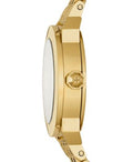 Tory Burch Whitney White Dial Gold Steel Strap Watch for Women - TBW8000