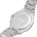  Shop Authentic Hugo Boss Taper Chronograph White Dial Silver Steel Strap Watch for Men - 1514087 - Luxxuri