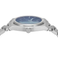  Shop Authentic Emporio Armani Frederico Analog Blue Dial Silver Steel Strap Watch for Men - AR11620 - Luxxuri