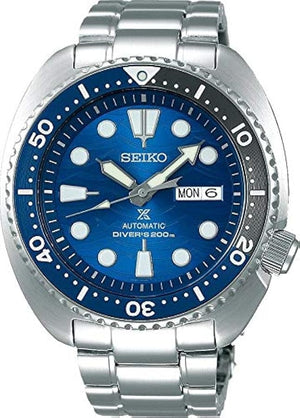 Shop Authentic Seiko Prospex Save The Ocean Diver's Automatic Blue Dial Silver Steel Strap Watch for Men - SRPD21J1 - Luxxuri