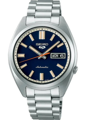  Shop Authentic Seiko 5 Sports SNXS Automatic Blue Dial Silver Steel Strap Watch for Men - SRPK87K1 - Luxxuri
