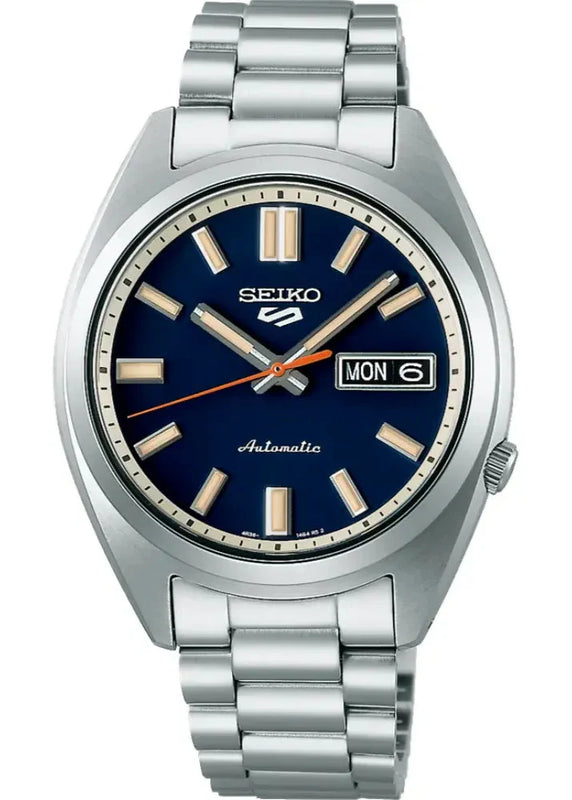  Shop Authentic Seiko 5 Sports SNXS Automatic Blue Dial Silver Steel Strap Watch for Men - SRPK87K1 - Luxxuri