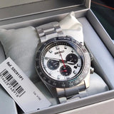  Shop Authentic Seiko Prospex Speedtimer Solar Chronograph Silver Dial Silver Steel Strap Watch for Men - SSC911 - Luxxuri