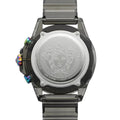  Shop Authentic Versace Icon Active Chronograph Black Dial Grey Silicone Strap Watch for Men - VEZ701022 - Luxxuri
