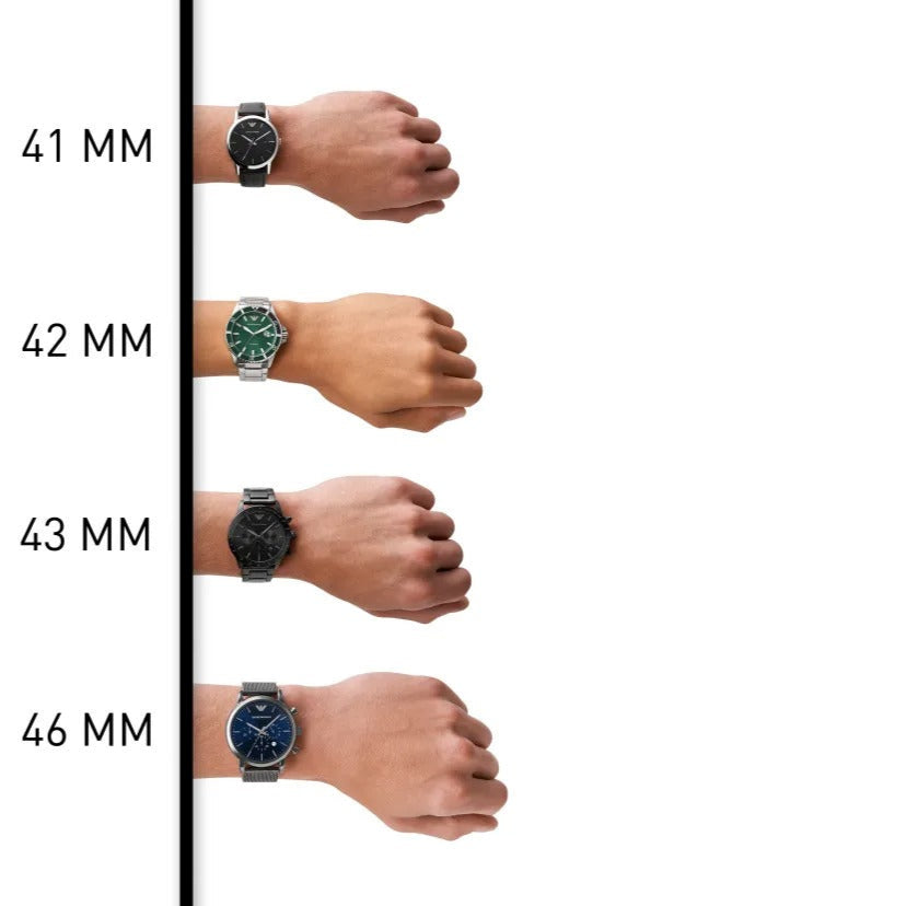  Shop Authentic Emporio Armani World Explorer Chronograph Green Dial Two Tone Steel Strap Watch for Men - AR11695 - Luxxuri