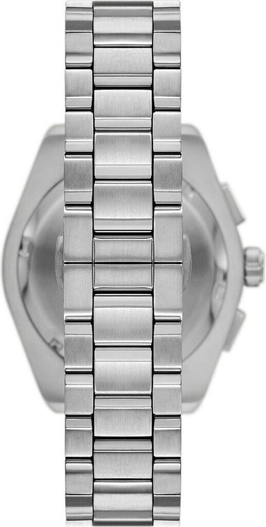  Shop Authentic Emporio Armani Federico Chronograph Green Dial Silver Steel Strap Watch for Men - AR11640 - Luxxuri