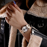  Shop Authentic Emporio Armani Federica Analog Mother of Pearl Dial Rose Gold Steel Strap Watch for Women - AR11558 - Luxxuri