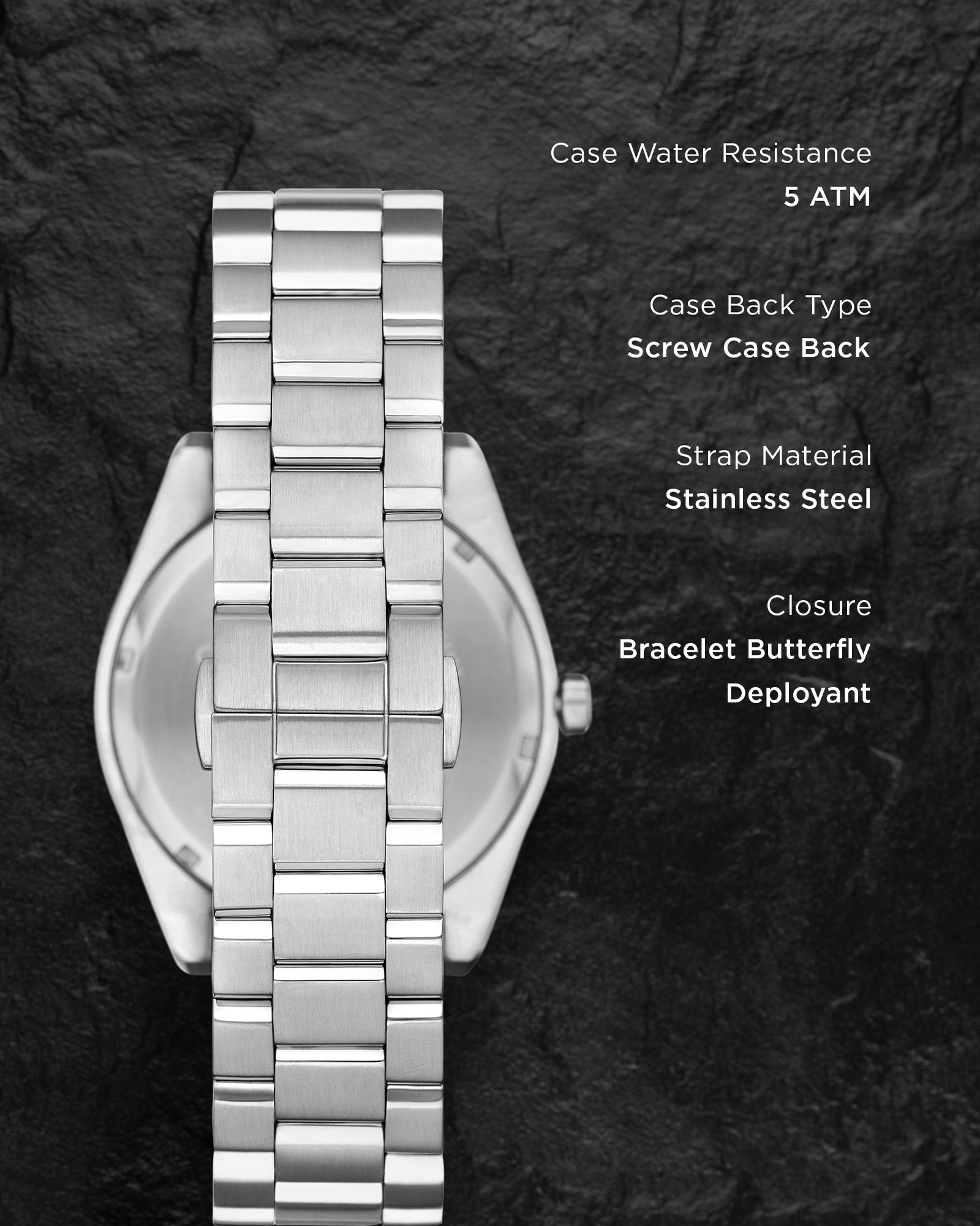  Shop Authentic Emporio Armani Frederico Analog Black Dial Silver Steel Strap Watch for Men - AR11622 - Luxxuri