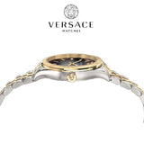  Shop Authentic Versace Hellenyium Grey Dial Two Tone Steel Strap Watch for Women - VEHU00520 - Luxxuri