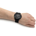  Shop Authentic Hugo Boss Admiral Chronograph Black Dial Black Nylon Strap Watch for Men - 1513918 - Luxxuri