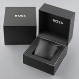  Shop Authentic Hugo Boss Taper Chronograph Black Dial Black Steel Strap Watch for Men - 1514088 - Luxxuri