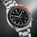  Shop Authentic Seiko Prospex Speedtimer Solar Chronograph Black Dial Silver Steel Strap Watch for Men - SSC915 - Luxxuri