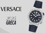  Shop Authentic Versace Greca Diver Quartz Blue Dial Blue Rubber Strap Watch for Men - VE8G00124 - Luxxuri