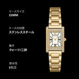  Shop Authentic Emporio Armani Genni Crystals Mother of Pearl Dial Gold Steel Strap Watch for Women - AR11659 - Luxxuri