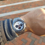  Shop Authentic Seiko Prospex Speedtimer Solar Chronograph Silver Dial Silver Steel Strap Watch for Men - SSC911 - Luxxuri