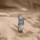  Shop Authentic Emporio Armani Genni Analog Mother of Pearl Dial Silver Steel Strap Watch for Women - AR11662 - Luxxuri