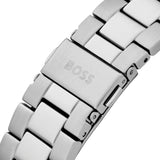  Shop Authentic Hugo Boss Troper Chronograph Automatic Black Dial Silver Steel Strap Watch for Men - 1514202 - Luxxuri