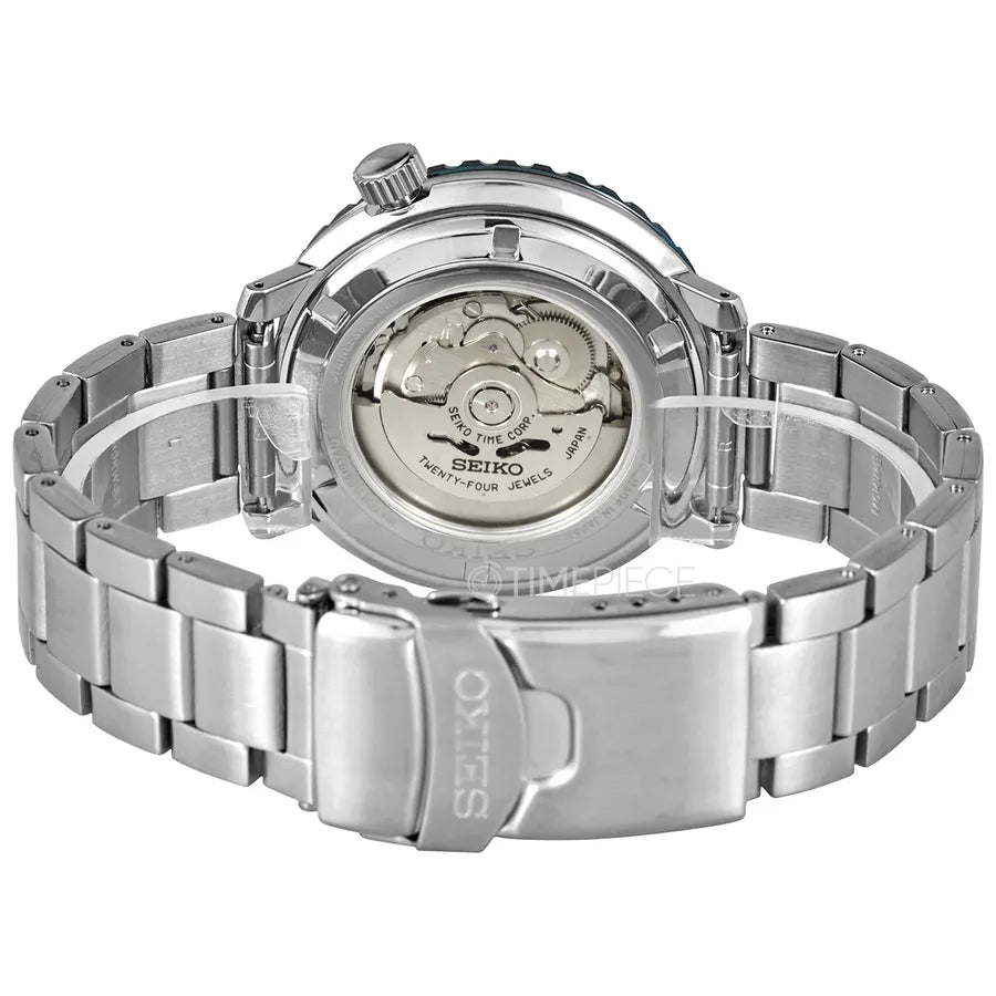  Shop Authentic Seiko 5 Sports Automatic Blue Dial Silver Steel Strap Watch for Men - SRPC63J1 - Luxxuri