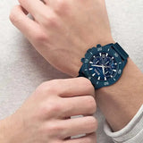  Shop Authentic Hugo Boss Admiral Chronograph Blue Dial Blue Nylon Strap Watch for Men - 1513919 - Luxxuri