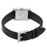  Shop Authentic Emporio Armani Classic Crystals Silver Dial Black Leather Strap Watch for Women - AR11660 - Luxxuri