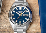  Shop Authentic Seiko 5 Sports SNXS Automatic Blue Dial Silver Steel Strap Watch for Men - SRPK87K1 - Luxxuri