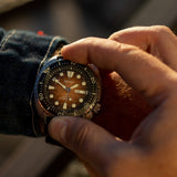  Shop Authentic Seiko Prospex US Special Edition King Turtle Automatic Brown Dial Silver Steel Strap Watch for Men - SRPH55 - Luxxuri