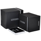 Citizen Mechanical Automatic Black Dial Black Rubber Strap Watch for Men - NJ0125-11E