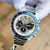  Shop Authentic Seiko Prospex Speedtimer Solar Chronograph Grey Dial Silver Steel Strap Watch for Men - SSC939 - Luxxuri
