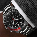  Shop Authentic Seiko Prospex Speedtimer Solar Chronograph Black Dial Silver Steel Strap Watch for Men - SSC915 - Luxxuri