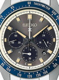  Shop Authentic Seiko Prospex Speedtimer Solar Chronograph Grey Dial Silver Steel Strap Watch for Men - SSC939 - Luxxuri