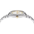  Shop Authentic Versace Hellenyium Quartz White Dial Silver Steel Strap Watch for Women - VEHU00320 - Luxxuri