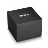  Shop Authentic Hugo Boss Troper Chronograph Black Dial Black Leather Strap Watch for Men - 1514055 - Luxxuri
