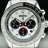  Shop Authentic Seiko Prospex Speedtimer Solar Chronograph Silver Dial Silver Steel Strap Watch for Men - SSC911 - Luxxuri
