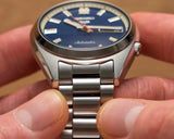  Shop Authentic Seiko 5 Sports SNXS Automatic Blue Dial Silver Steel Strap Watch for Men - SRPK87K1 - Luxxuri