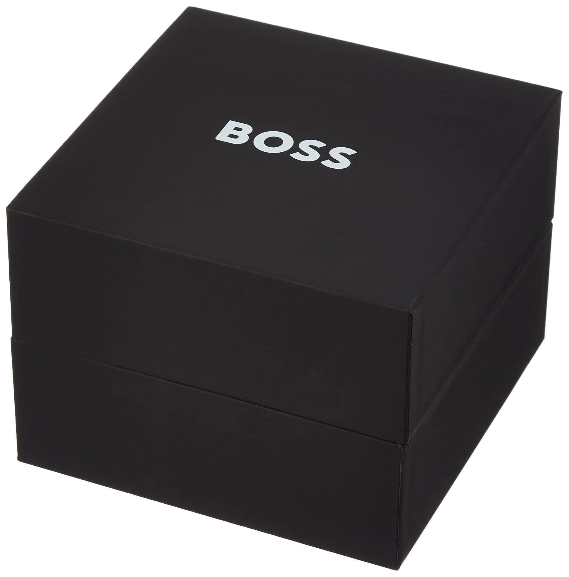  Shop Authentic Hugo Boss Taper Chronograph Black Dial Black Leather Strap Watch for Men - 1514085 - Luxxuri