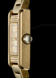  Shop Authentic Emporio Armani Genni Crystals Mother of Pearl Dial Gold Steel Strap Watch for Women - AR11659 - Luxxuri