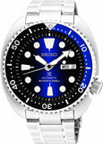  Shop Authentic Seiko Prospex Deep Blue Batman Turtle Diver's Automatic Blue Dial Silver Steel Strap Watch for Men - SRPC25J1 - Luxxuri