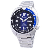  Shop Authentic Seiko Prospex Deep Blue Batman Turtle Diver's Automatic Blue Dial Silver Steel Strap Watch for Men - SRPC25J1 - Luxxuri