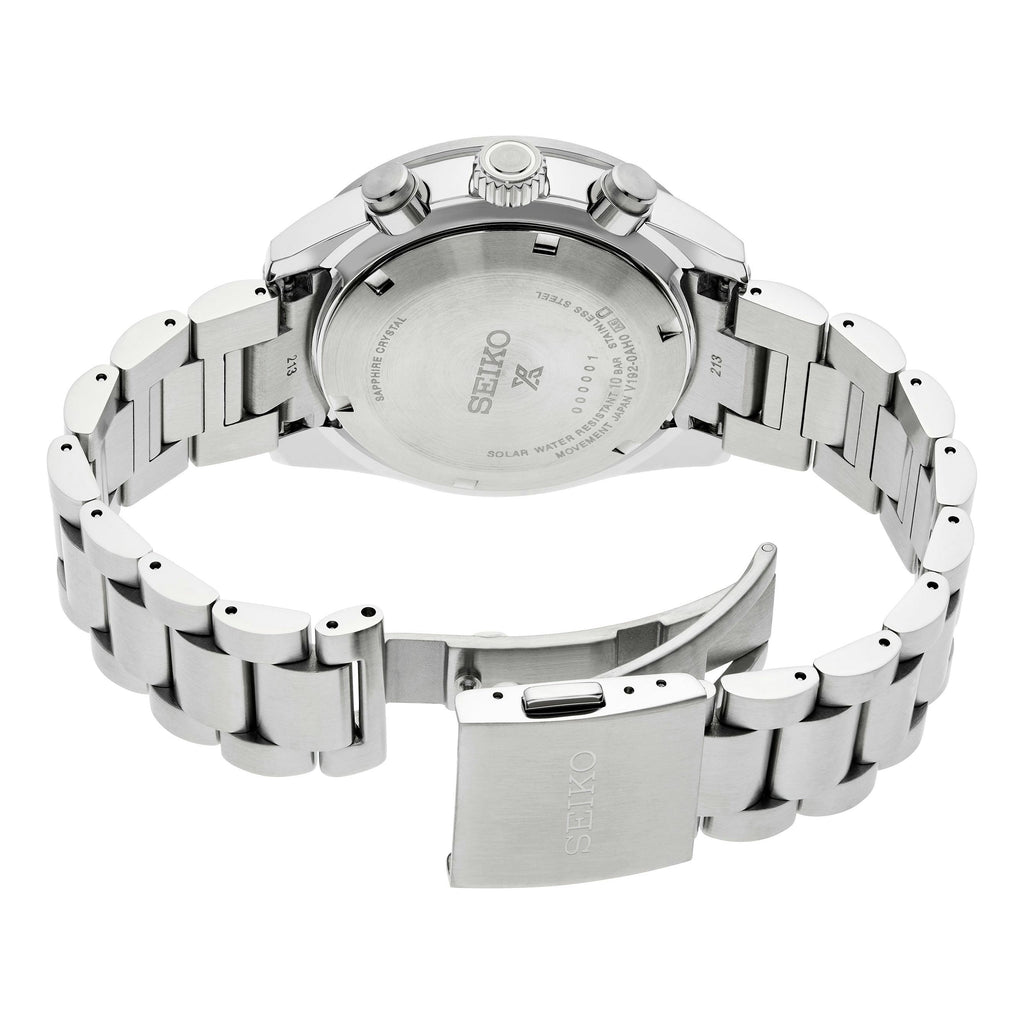  Shop Authentic Seiko Prospex Speedtimer Solar Chronograph Grey Dial Silver Steel Strap Watch for Men - SSC939 - Luxxuri