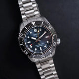  Shop Authentic Seiko Prospex Diver Scuba Automatic Blue Dial Silver Steel Strap Watch for Men - SBEJ021 - Luxxuri