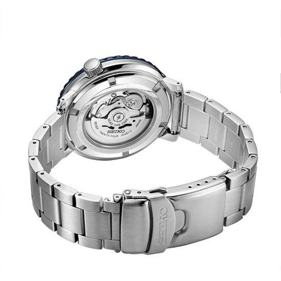  Shop Authentic Seiko 5 Sports Automatic Black Dial Silver Steel Strap Watch for Men - SRPC61J1 - Luxxuri